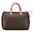 Sac à main Louis Vuitton Monogram Speedy 30 M41526 en cuir PVC marron en très bon état Plastique  ref.1413837