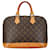 Bolsa Louis Vuitton Monogram Alma PM M51130 em couro PVC marrom em muito bom estado Lona  ref.1413840