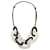 Hermès NEUF COLLIER HERMES KARAMBA 40-42 CM CORNE DE BUFFLE CORDON NEW NECKLACE Cuir  ref.1414003