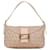 Fendi Zucchino Canvas Baguette Canvas Shoulder Bag 8BR003 in good condition Cloth  ref.1414080