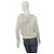 Giacca corta con cappuccio Pinko Liquid Shine Argento Metallizzato M - vista 2