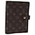 LOUIS VUITTON Monogram Agenda MM Day Planner Cover R20105 Auth LV 76200 Toile Monogramme  ref.1414231