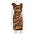 Diane Von Furstenberg DvF Jamilla Seidenkleid Braun Cognac Karamell