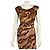 Diane Von Furstenberg DvF Jamilla Seidenkleid Braun Cognac Karamell - Ansicht 3