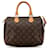 Monogramme Speedy marron Louis Vuitton 25 Sac de boston Cuir  ref.1414401