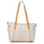 Bolso tote Louis Vuitton Damier Azur Totally PM blanco Cuero  ref.1414407