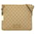 Bandolera de lona Gucci GG color canela Camello Cuero  ref.1414428