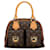 Bolsa Marrom Louis Vuitton Monograma Manhattan PM Couro  ref.1414439