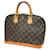 Louis Vuitton Alma Marrom Lona  ref.1414566