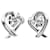 Tiffany & Co Loving heart Silvery Silver  ref.1414684