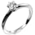 Tiffany & Co Solitaire Silvery Platinum  ref.1414755