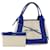 Everyday Balenciaga Navy Cabas Beige Tela  ref.1414760