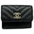 Chanel V-Stich Cuir Noir  ref.1414775