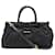 Prada Tessuto Preto Couro  ref.1414792