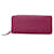 Louis Vuitton Portefeuille clemence Roxo Couro  ref.1415034