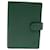 Louis Vuitton Agenda PM Verde Pelle  ref.1415045