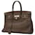 Hermès Birkin 35 Braun Leder  ref.1415082