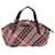 Burberry Nova Check Pink Leinwand  ref.1415084