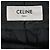 Céline Pantaloni Margaret a pieghe foderati Celine in lana nera Nero - vista 4