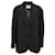 Autre Marque Blazer The Frankie Shop en laine noire  ref.1415147