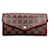 Louis Vuitton Sarah Marrone Tela  ref.1415201