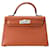 Hermès Marrón Mini Chevre Mysore Kelly II Sellier Amazone Castaño Cuero Cabra  ref.1415312