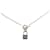 Hermès Silver Cadenas Kelly Sterling Silver Pendant Necklace Silvery Metal  ref.1415315