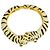 Pulsera de puño de doble cabeza de tigre de esmalte de KENNETH JAY LANE - vista 5