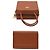 Borsa Gianfranco Ferré in pelle marrone - vista 3
