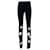 Chanel Leggings Edelweiss de Estilo Cara Delevingne Preto Suécia  ref.1415367