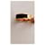 Hermès Kelly scarf ring gold metal black border Golden  - view 3