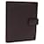 LOUIS VUITTON Epi Agenda GM Day Planner Cover Moka Brown R2006D LV Auth 76443 Cuir Marron  ref.1415448