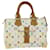 LOUIS VUITTON Monogramme Multicolore Speedy 30 Sac à main Blanc M92643 Auth yk12808  ref.1415505