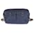 Chanel Navy Canvas lined Pocket Waist Bag Blue Cloth  ref.1415558