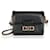 Louis Vuitton Epi Mini Dauphine negro Cuero  ref.1415565