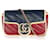 Gucci Tricolour Azalea calf leather Diagonal Super Mini Torchon GG Marmont Multiple colors  ref.1415572