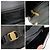 Pochette nera elegante Salvatore Ferragamo Nero - vista 12