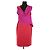 Lk Bennett Vestido Sabella de seda roja