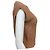 Pull sans manches en grosse maille beige Peserico - vue 2