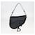 Dior Black Ultramatte Saddle Bag Leather  ref.1415729