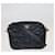 Gucci Bolsa Crossbody Preto Matelassê Pequena Gg Couro  ref.1415735