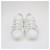 Hermès Hermes White/Zapatillas plateadas Avantage Plata Cuero  ref.1415740