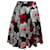 Falda Estampado Floral Dolce & Gabbana Negra Y Multicolor Talla IT 42 Negro Sintético  ref.1415748