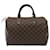 Louis Vuitton Speedy 30 Brown Cloth  ref.1415970