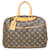 Louis Vuitton Deauville Brown Cloth  ref.1416013