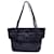 Autre Marque Vintage Black Embossed Leather Tote Shoulder Bag  ref.1416110