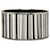 Hermès Hermes Enamel TGM Stripe Bangle Bracelet in Very Good Condition Silvery Metal  ref.1416142