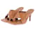 Autre Marque CAMILLA AND MARC Sandales T.UE 39 Cuir Camel  ref.1416200