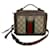 Gucci GG Supreme Ophidia Mini-Umhängetasche Umhängetasche aus Canvas 602576 In sehr gutem Zustand Leinwand  ref.1416210