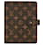 Louis Vuitton Monogram Agenda MM Notizbuchhülle aus braunem PVC-Leder in sehr gutem Zustand Kunststoff  ref.1416218